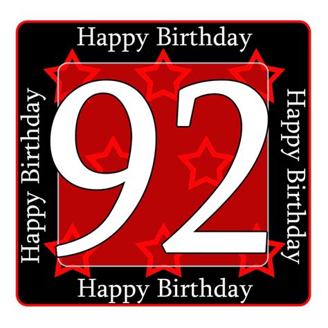 92nd birthday ideas|happy birthday 92.